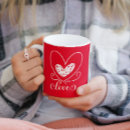 Search for modern romance mugs I love you