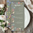 Search for blush and sage green wedding menus Simple