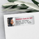 Search for silver foil return address labels Graduation party