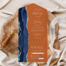 Search for orange silver invitations Elegant