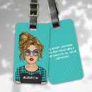 Search for girls trip luggage tags Retro