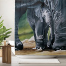 Search for elephants shower curtains Wildlife