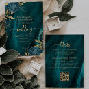 Search for floral bouquet wedding invitations Qr code