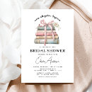 Search for book bridal shower invitations Modern elegant