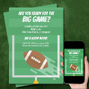 Search for football watch party invitations Professional