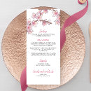 Search for cherry blossom menus Watercolor