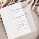 Search for vellum overlay wedding invitations Modern