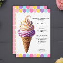Search for ice cream sundae invitations Modern