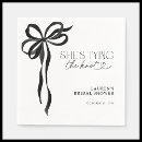 Search for tying the knot napkins Calligraphy