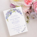 Search for wisteria wedding invitations Trendy