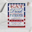 Search for patriotic 4th of july invitations Patriotic party celebration