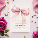 Search for rose quinceanera invitations Modern