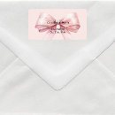 Search for bow return address labels Pink