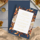 Search for brown and orange wedding invitations For her