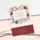 Search for bordeaux wedding invitations Floral