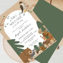 Search for wolf baby shower invitations Wild one