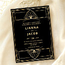 Search for roaring 20s invitations Retro