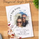 Search for clear invitations Acrylic