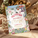 Search for vintage alice in wonderland birthday invitations Watercolor