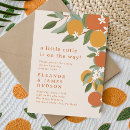 Search for orange baby shower invitations Is on the way