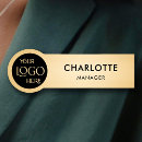 Search for professional name tags Modern professional elegant classic
