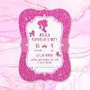 Search for doll birthday invitations Party
