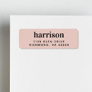 Search for bold letters return address labels Simple