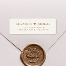 Search for gold save the date return address labels Elegant