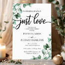 Search for post wedding reception invitations Nothing fancy just love