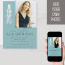 Search for teal blue birthday invitations Party