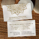 Search for sacred geometry business cards Fleur de vie