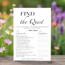 Search for find the guest bridal shower games Calligraphy