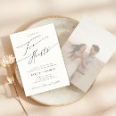 Search for faded photo invitations Elegant