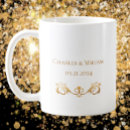 Search for diamond anniversary mugs Gold