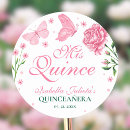 Search for pink quince stickers 15th birthday party