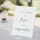 Search for for cupcakes wedding signs Black and white