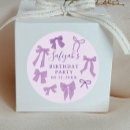 Search for purple bow stickers Coquette