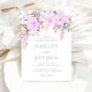 Search for lavender engagement party invitations Lilac