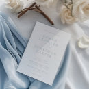 Search for blue and white wedding invitations Simple