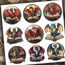 Search for dragon reading stickers Dragons