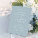 Search for blue and white wedding invitations Classic