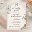 Search for locally grown baby shower invitations Greenery