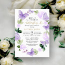 Search for butterfly garden bridal shower invitations Girly