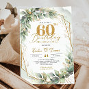 Search for greenery and gold invitations Eucalyptus