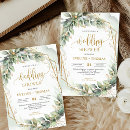 Search for modern shower wedding invitations Gold glitter