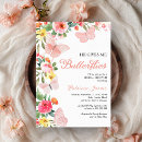 Search for bright floral bridal shower invitations Stylish
