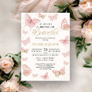 Search for butterfly garden bridal shower invitations Girly