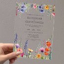 Search for clear wedding invitations Formal