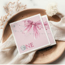 Search for pink bow napkins Blush
