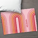 Search for pink orange pillowcases Stripes